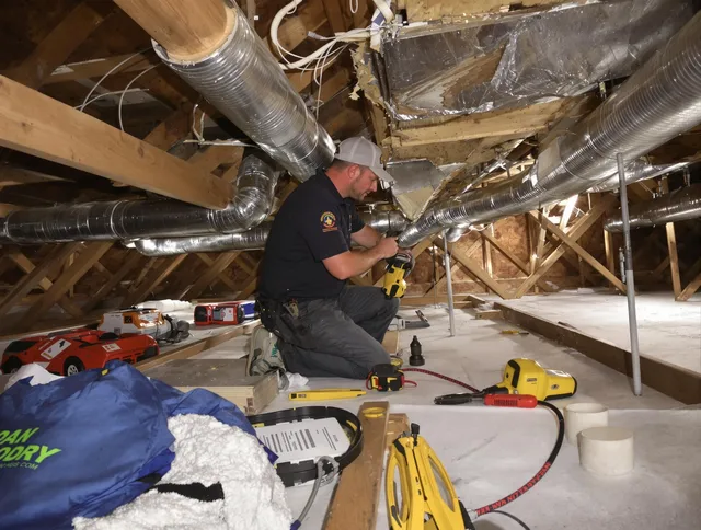 Professional air duct repair by Ipswich Air Duct Cleaning in Ipswich