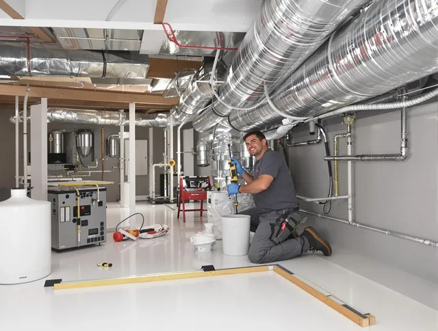 Professional duct sealing service by Ipswich Air Duct Cleaning in Ipswich