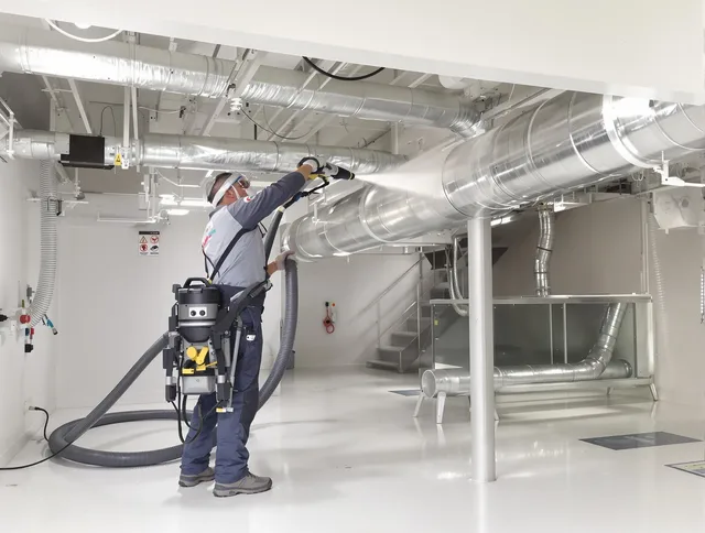Professional central duct cleaning by Ipswich Air Duct Cleaning in Ipswich